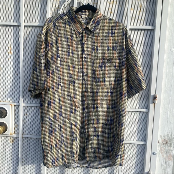 Georg Roth of Germany Mens short sleeve button up shirt size L - Picture 2 of 6